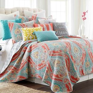 100% Cotton Queen Quilt Set